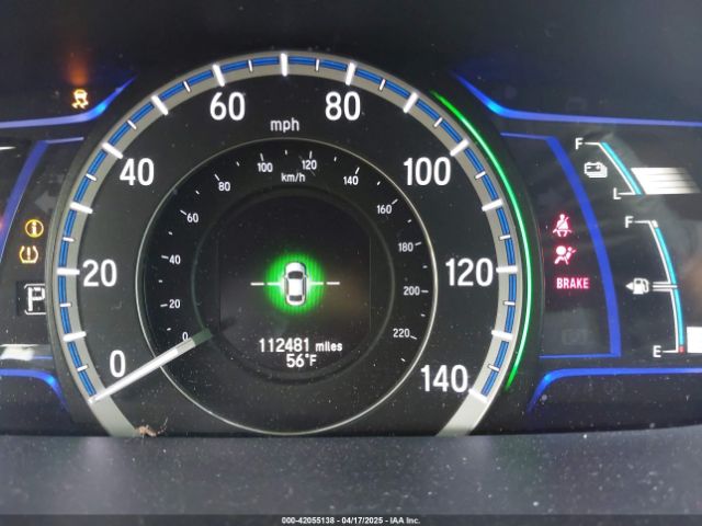 1HGCR6F5XFA006644 Honda Accord Hybrid Ex-l