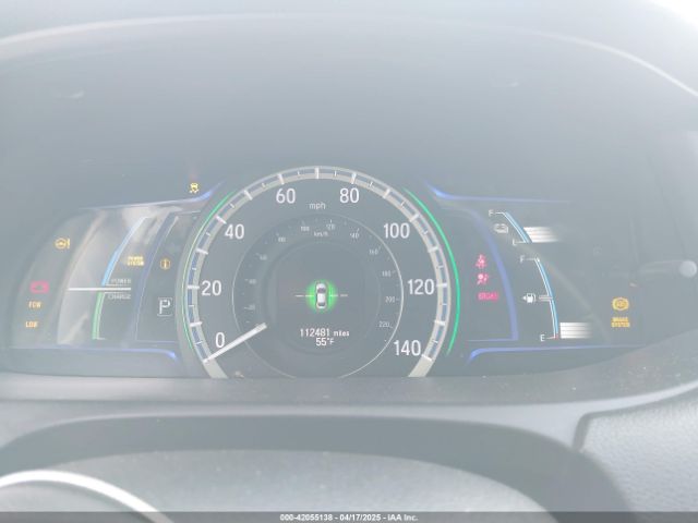 1HGCR6F5XFA006644 Honda Accord Hybrid Ex-l
