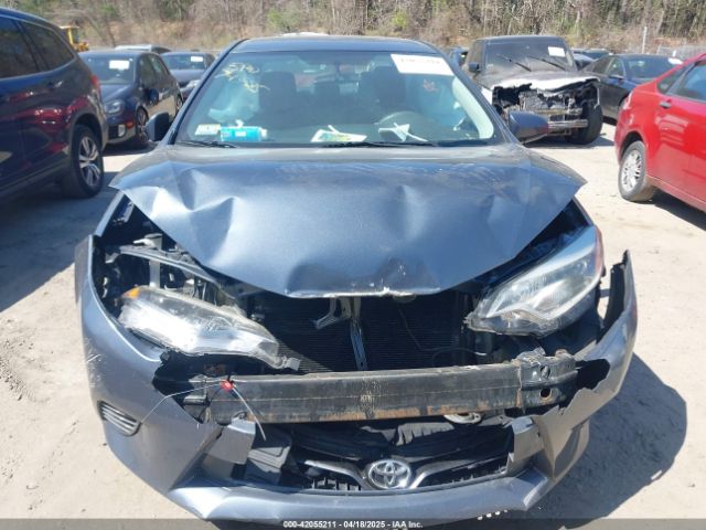 2T1BURHE5GC740015 Toyota COROLLA LE