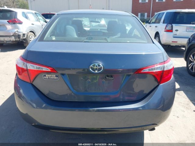 2T1BURHE5GC740015 Toyota COROLLA LE