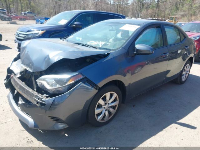 2T1BURHE5GC740015 Toyota COROLLA LE