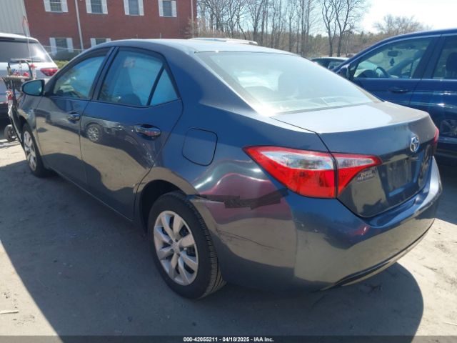 2T1BURHE5GC740015 Toyota COROLLA LE