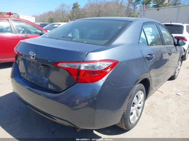 2T1BURHE5GC740015 Toyota COROLLA LE