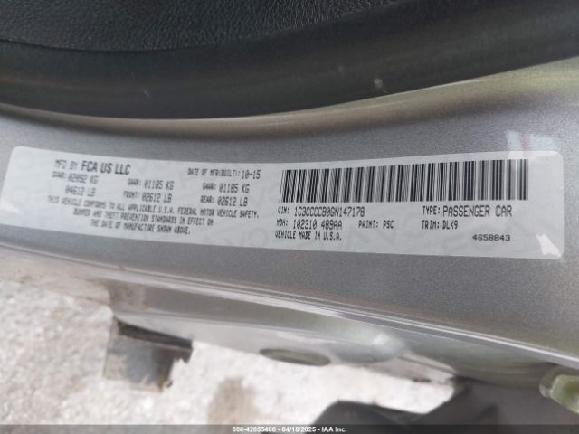 1C3CCCCB0GN147178 Chrysler 200 C