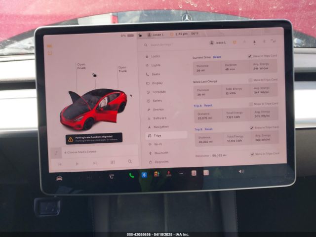 5YJ3E1EC6NF127433 Tesla Model 3 Performance Dual Motor All-wheel Drive