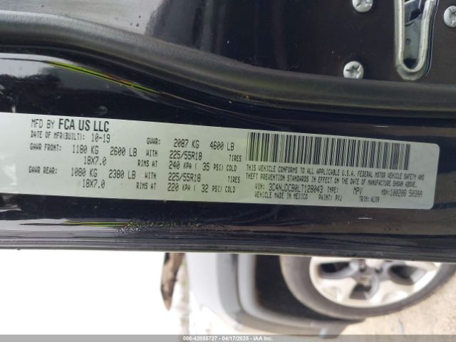 3C4NJDCB0LT128043 Jeep Compass Limited 4x4