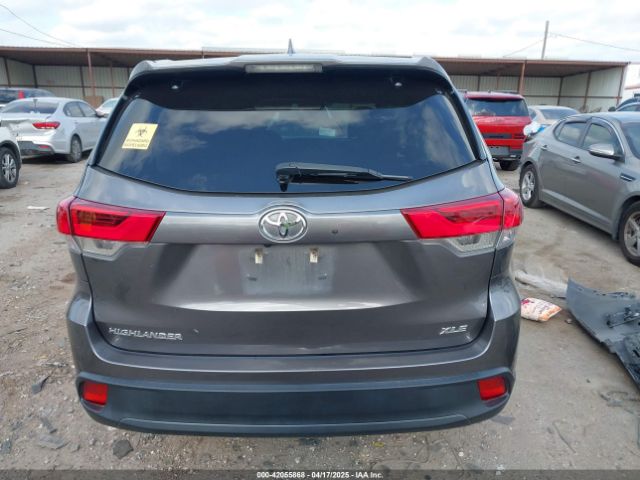 5TDKZRFH2JS533420 Toyota Highlander Xle