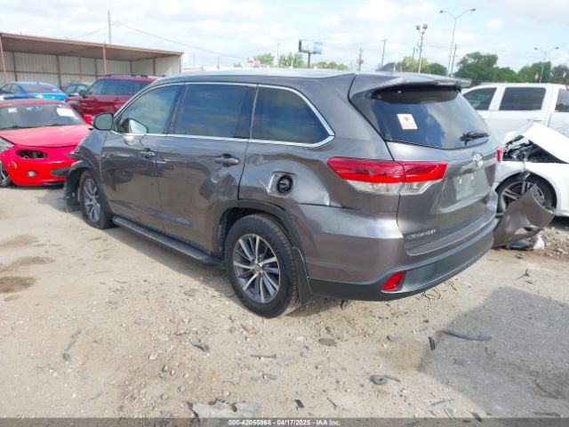 5TDKZRFH2JS533420 Toyota Highlander Xle