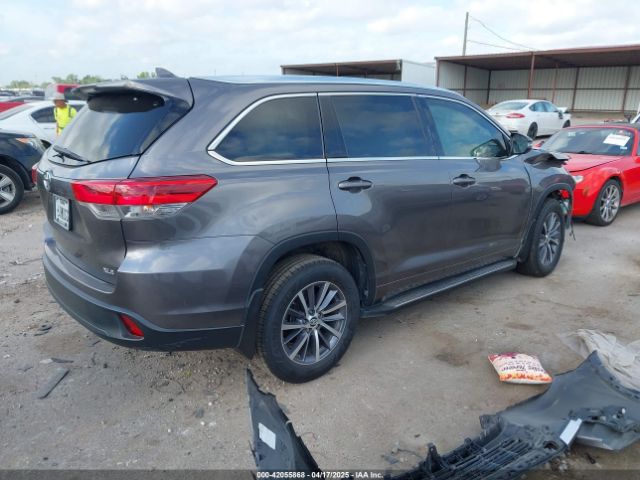 5TDKZRFH2JS533420 Toyota Highlander Xle