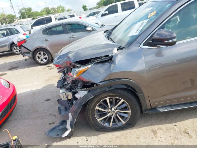 5TDKZRFH2JS533420 Toyota Highlander Xle