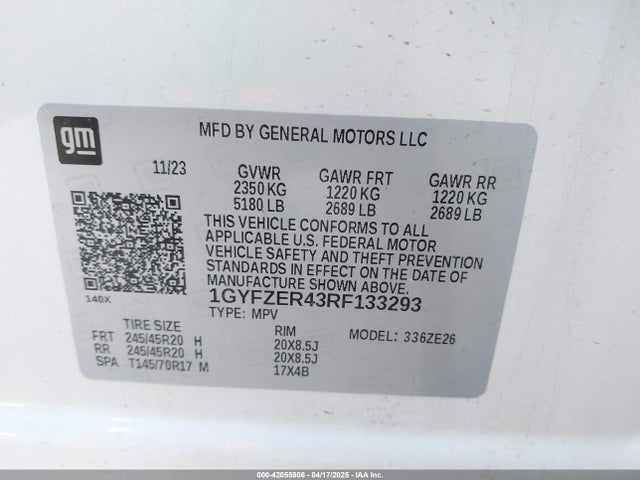 2024 CADILLAC XT4 1GYFZER43RF133293 Photo 8