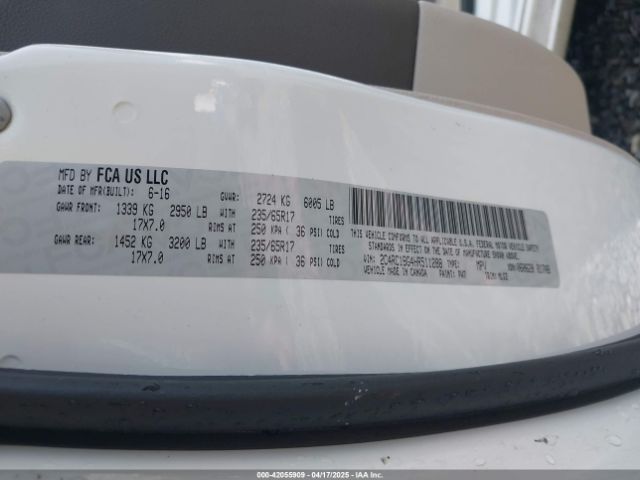 2C4RC1BG4HR511288 Chrysler Pacifica Touring-l