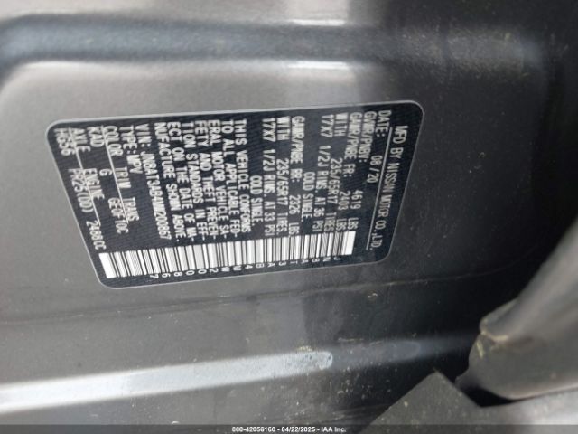 JN8AT3AB4MW200867 Nissan Rogue S Intelligent Awd