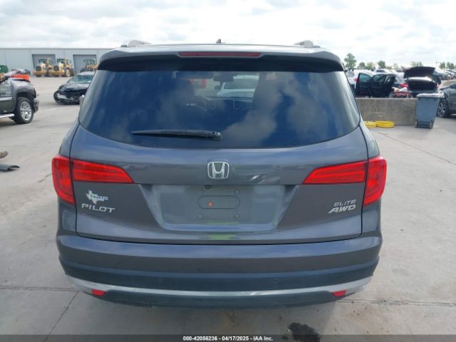5FNYF6H02JB006765 Honda Pilot Elite