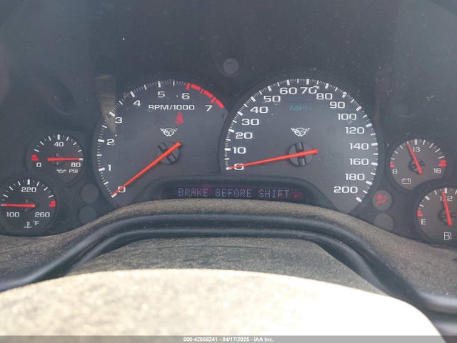 42056241 :رقم المزاد ، 1G1YY32G2Y5119778 vin ، 2000 Chevrolet Corvette مزاد بيع