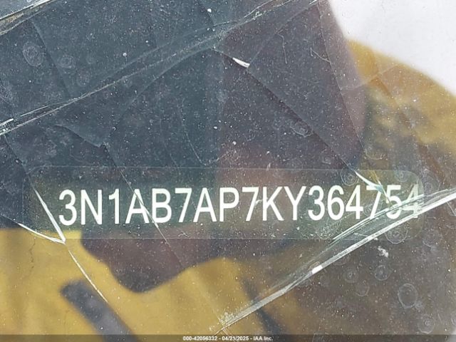3N1AB7AP7KY364754 Nissan SENTRA SV