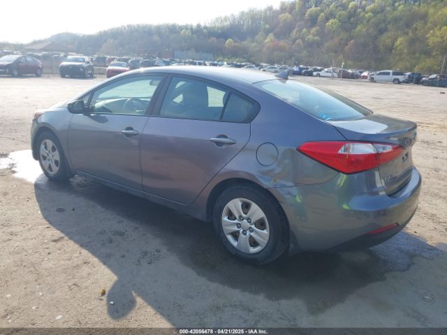 KNAFX4A63G5537603 KIA FORTE LX