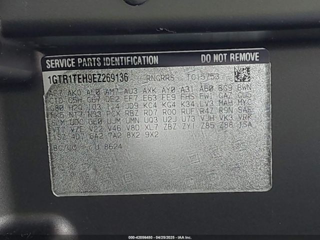 1GTR1TEH9EZ269136 GMC SIERRA 1500