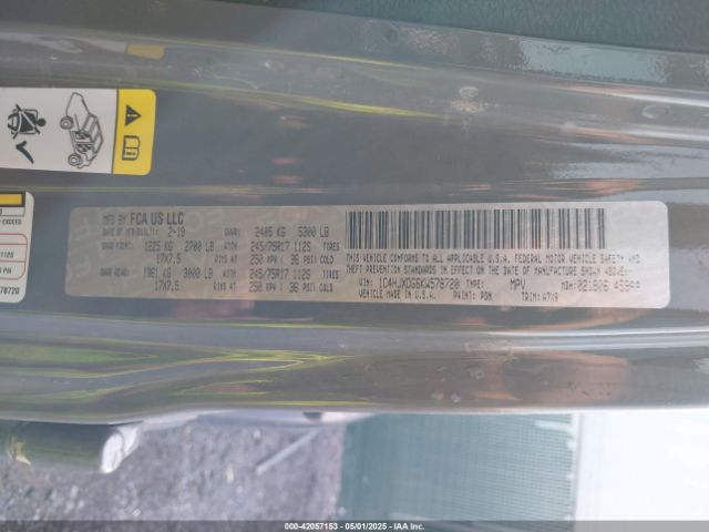 2019 JEEP WRANGLER UNLIMITED 1C4HJXDG6KW578720 Photo 8
