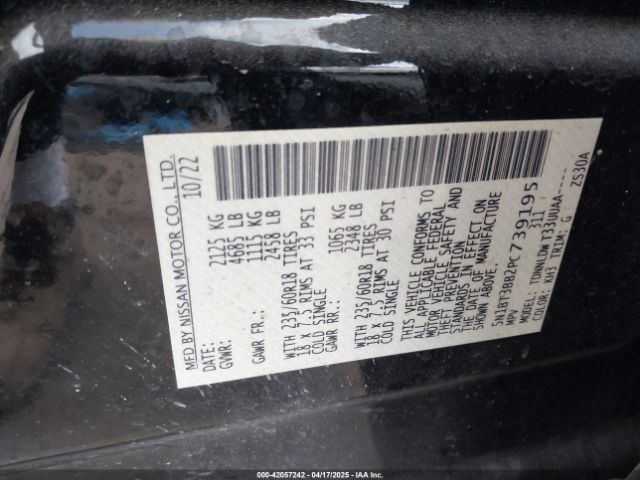 2023 NISSAN ROGUE 5N1BT3BB2PC739195 Photo 8