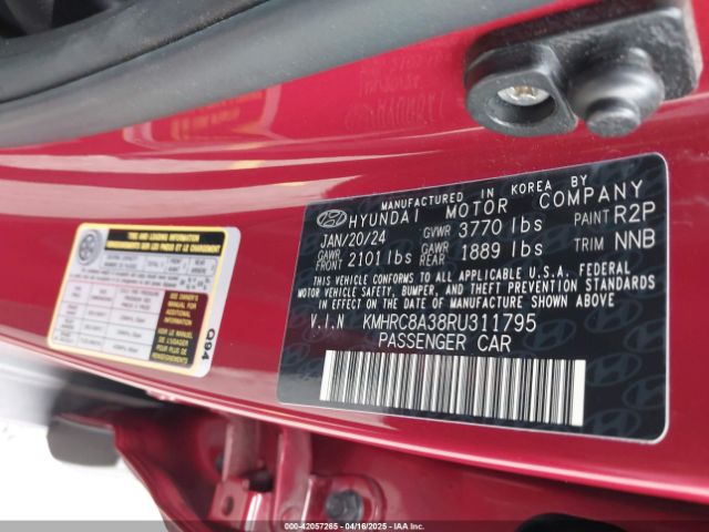 KMHRC8A38RU311795 Hyundai Venue Limited