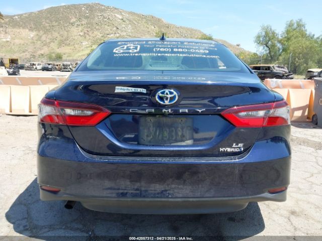 4T1C31AK2NU572063 Toyota Camry Le Hybrid