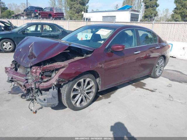 1HGCR2F57EA244460 Honda Accord Sport