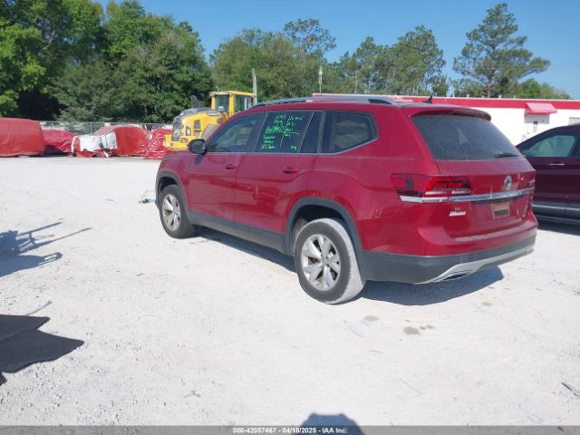 1V2DR2CA5JC521950 Volkswagen Atlas 3.6l V6 Se/3.6l V6 Se W/technology