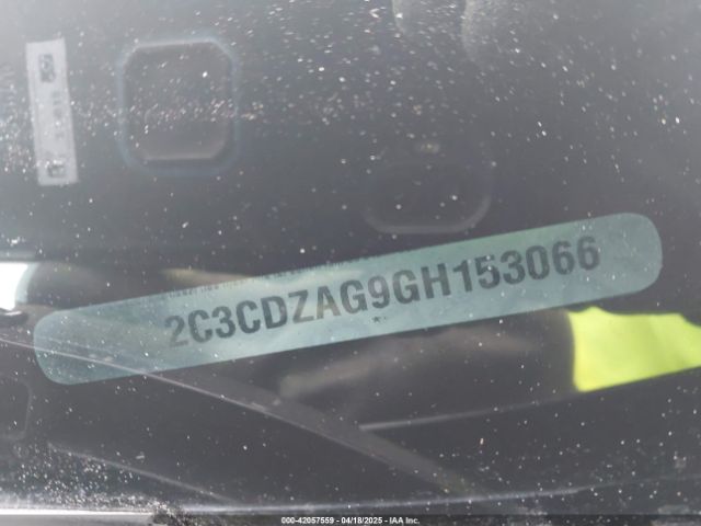 2C3CDZAG9GH153066 Dodge Challenger Sxt