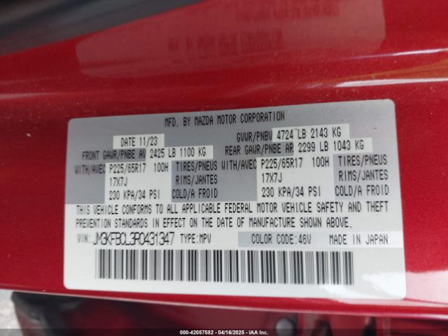 JM3KFBCL3R0431347 Mazda Cx-5 2.5 S Preferred