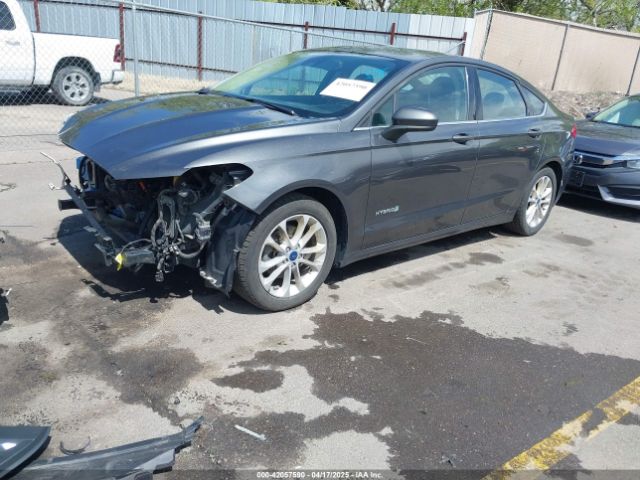 2019 FORD FUSION HYBRID 3FA6P0LU0KR216668 Photo 1