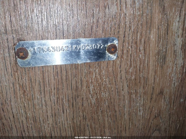 42057651 :رقم المزاد ، 17N430421KW023072 vin ، 1990 Opnrd Motor Home مزاد بيع