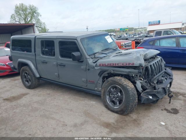 1C6JJTBG8ML619972 Jeep Gladiator Rubicon 4x4