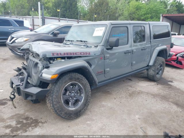 1C6JJTBG8ML619972 Jeep Gladiator Rubicon 4x4