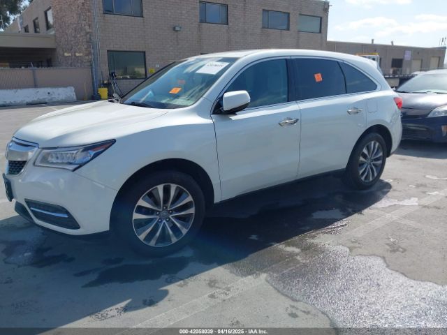 5FRYD3H48FB011286 Acura Mdx Technology Package