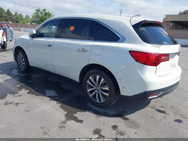 5FRYD3H48FB011286 Acura Mdx Technology Package