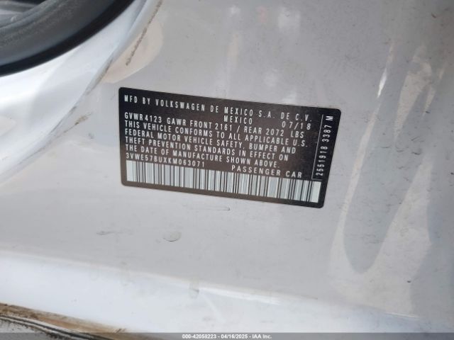 2019 VOLKSWAGEN JETTA 3VWE57BUXKM063071 Photo 8