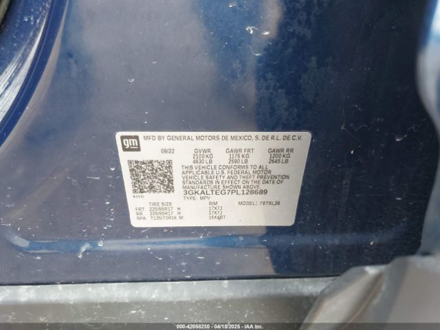 3GKALTEG7PL128689 GMC Terrain Awd Sle