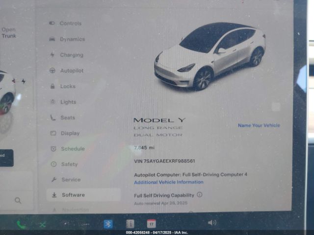 2024 TESLA MODEL Y 7SAYGAEEXRF988561 Photo 6