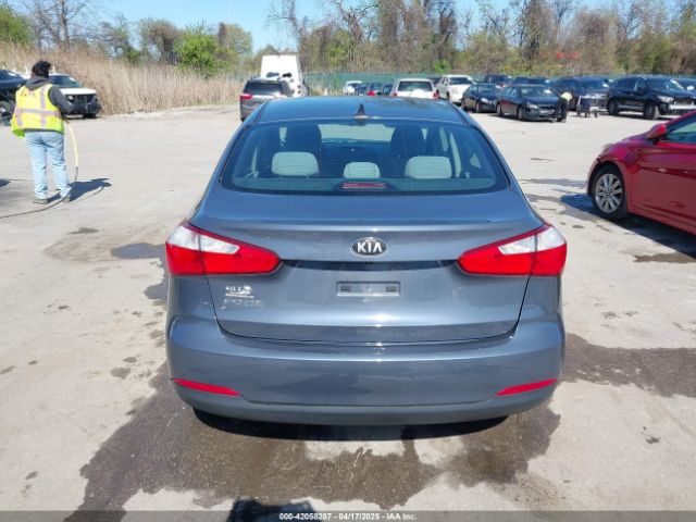 KNAFX4A60G5593661 KIA FORTE LX