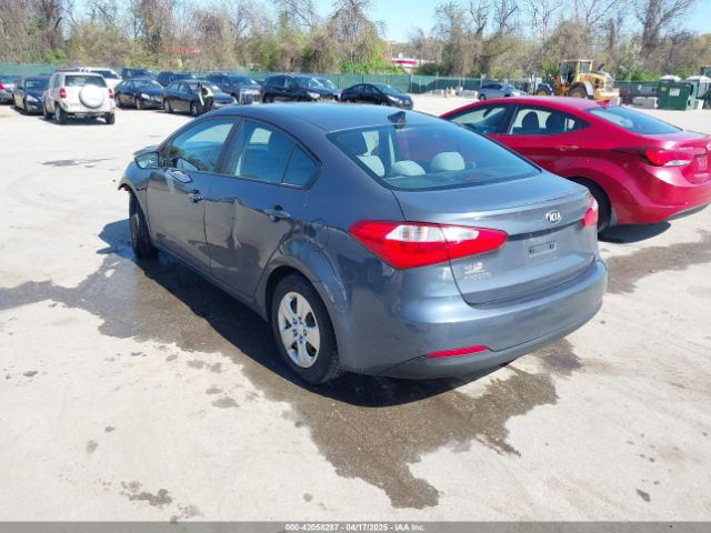 KNAFX4A60G5593661 KIA FORTE LX