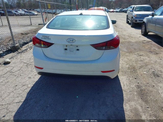 5NPDH4AE0GH685643 Hyundai Elantra Value Edition