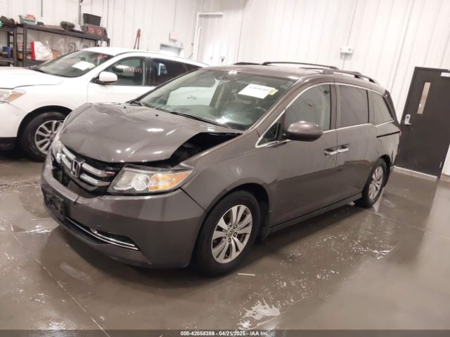 5FNRL5H67FB099205 Honda Odyssey Ex-l