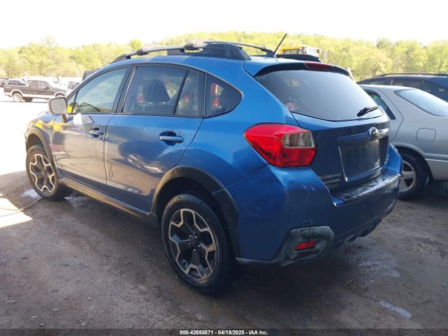 JF2GPACC4E8308322 Subaru Xv Crosstrek 2.0i Premium