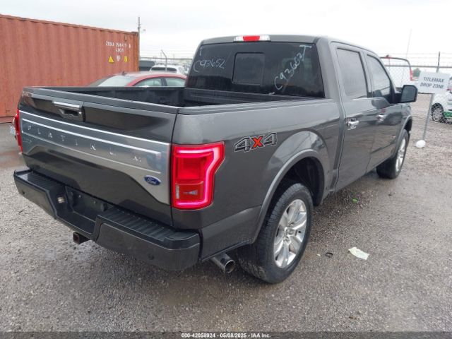 1FTEW1EG6FFC93652 Ford F-150 Platinum