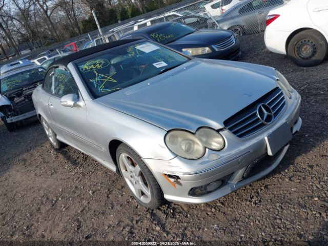 2005 MERCEDES-BENZ CLK 500 WDBTK75J05F129344