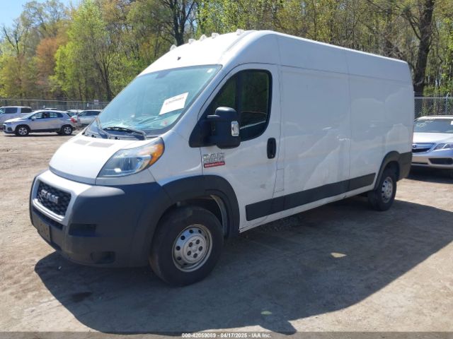 3C6TRVDG1LE101543 RAM Promaster 2500 High Roof 159 Wb