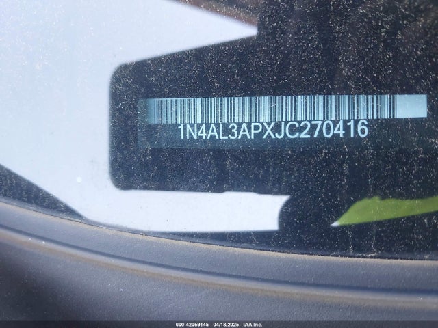 1N4AL3APXJC270416 Nissan Altima 2.5 S