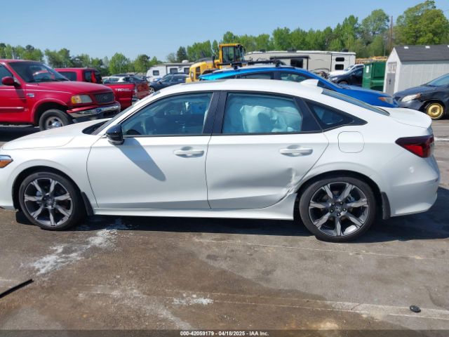 2HGFE4F81SH326664 Honda Civic  Hybrid Sport/sport Touring