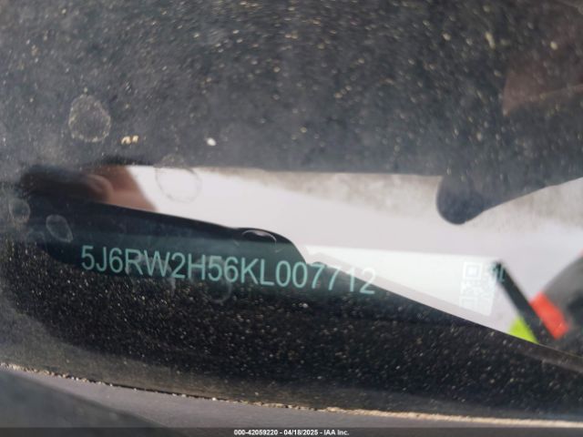 5J6RW2H56KL007712 Honda CR-V EX